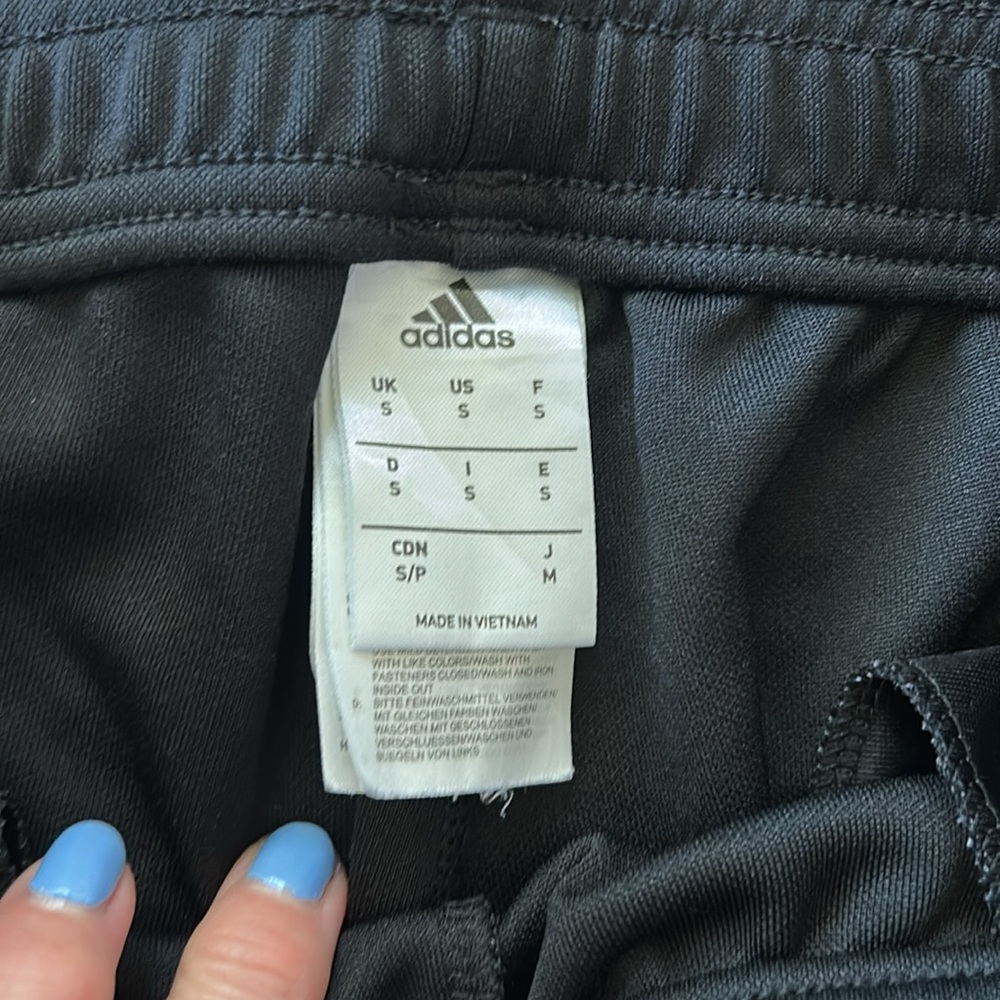 Adidas Mens Black Training Pants - Picture 4 of 7